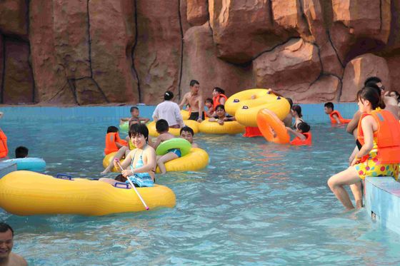 La piscine paresseuse de rivière pour détendent l'entainment du parc aquatique d'amusement