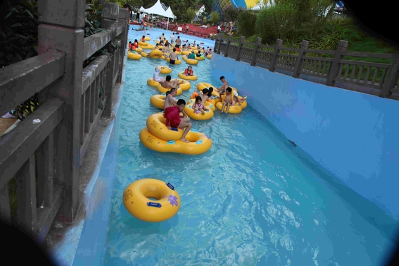 La piscine paresseuse de rivière pour détendent l'entainment du parc aquatique d'amusement