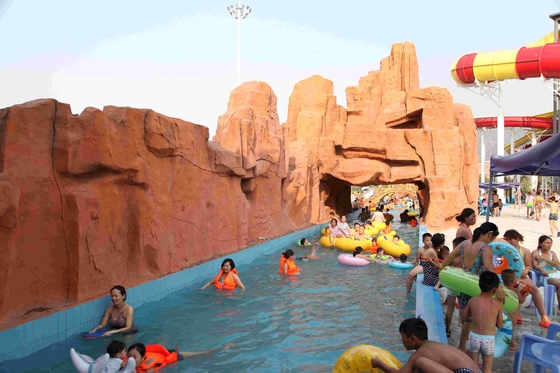 Piscines paresseuses de flottement de rivière d'équipement de parc à thème d'Aqua pour l'adulte et les enfants dans le parc aquatique géant