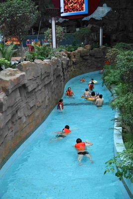 Contrôle paresseux de recommandation de PLC de construction de rivière de parc aquatique d'équipement pour le parc d'Aqua