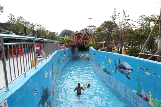 Rivière paresseuse de grand de parc aquatique jeu d'Aqua avec la machine de détente de vague