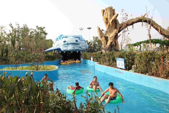 Équipement commercial paresseux géant de parc aquatique de piscine pour la famille