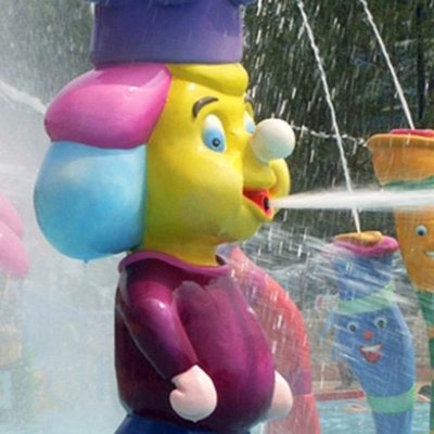 Parcs aquatiques adaptés aux besoins du client de fibre de verre d'équipement de parc de jet de poulpe pour des enfants