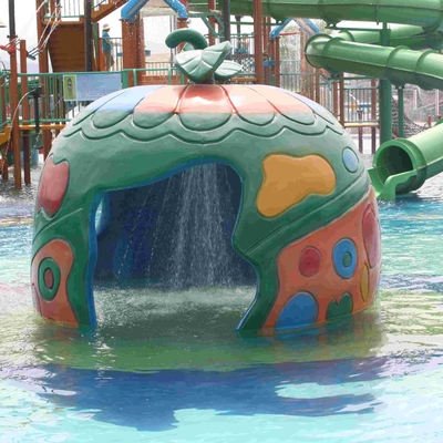 Jeux de plein air de fibre de verre de canard de jet de parc d'enfants commerciaux d'équipement pour le parc aquatique