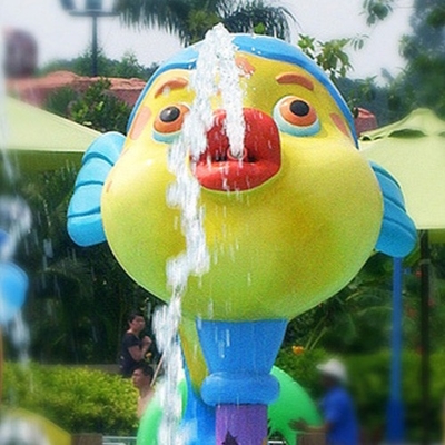 Jeu d'Aqua utilisé par équipement fait sur commande de parc aquatique de jet de bande dessinée pour le parc d'Aqua d'enfants