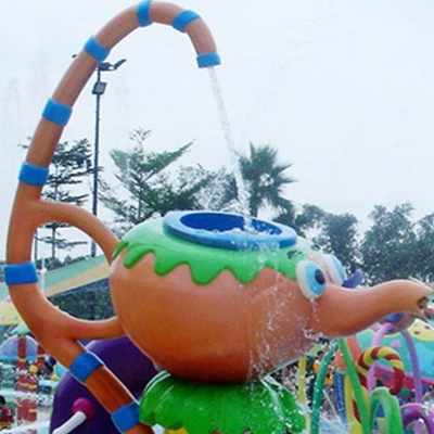 Jeu d'Aqua utilisé par équipement fait sur commande de parc aquatique de jet de bande dessinée pour le parc d'Aqua d'enfants