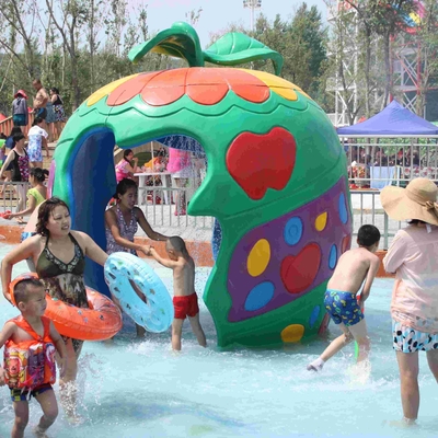 Jeu adapté aux besoins du client d'Aqua, jet de poulpe, équipement de parc de jet de fibre de verre pour des enfants