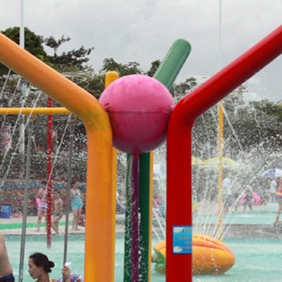 Le jeu d'Aqua de jet de canard d'équipement de parc de jet, l'eau Sprayground structure l'OEM