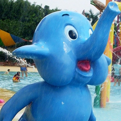 Le jeu d'Aqua de jet de canard d'équipement de parc de jet, l'eau Sprayground structure l'OEM