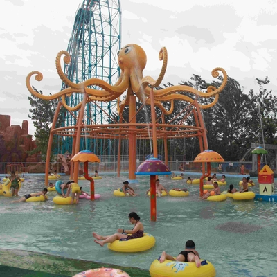 Équipement de parc de jet de baleine de divertissement d'enfants/adultes pour la profondeur d'eau de 0,3 - de 0.6m pour le parc aquatique