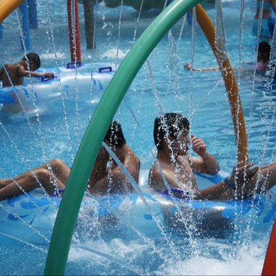 L'eau de pulvérisation de bloc constitutif d'icône de jet de jeu d'Aqua d'équipement de parc de jet Sprayground