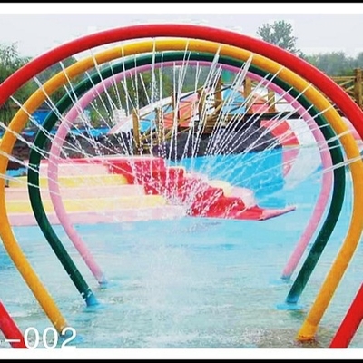 L'eau de pulvérisation de bloc constitutif d'icône de jet de jeu d'Aqua d'équipement de parc de jet Sprayground