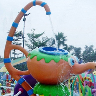 Le jeu d'Aqua d'équipement de parc d'Aqua badine l'équipement de parc de jet de port de thé de jeu de l'eau