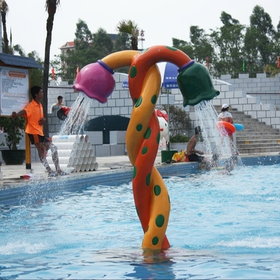 Le jeu d'Aqua d'équipement de parc d'Aqua, jet de récréation de famille badine le jeu de l'eau pour le parc d'Aqua