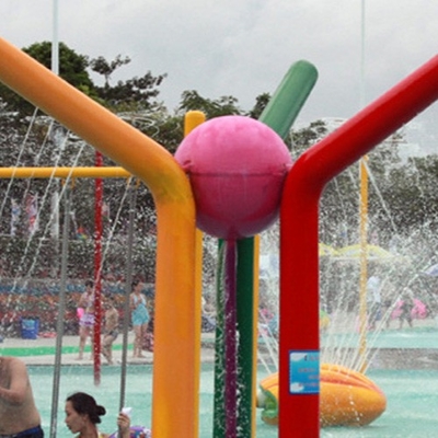 Le jeu d'Aqua d'équipement de parc d'Aqua, jet de récréation de famille badine le jeu de l'eau pour le parc d'Aqua