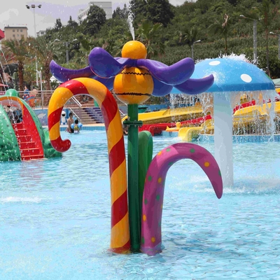 Le jet extérieur de divertissement de famille a arqué la porte, équipement de parc d'Aqua pour 5 - 10 personnes