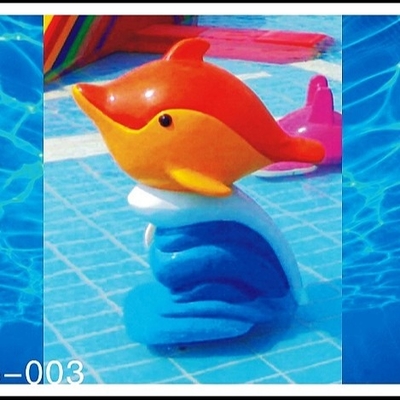 Jeu d'Aqua de fibre de verre, équipement de parc de jet de jeu de l'eau pour le divertissement d'enfants
