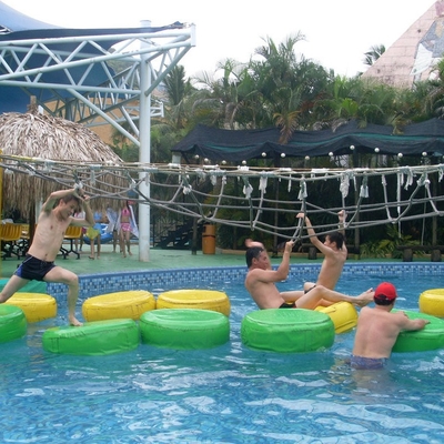 Mineur de lemna de fibre de verre de jeu d'Aqua de piscine d'eau d'équipement de parc d'Aqua pour l'amusement de jeu de famille