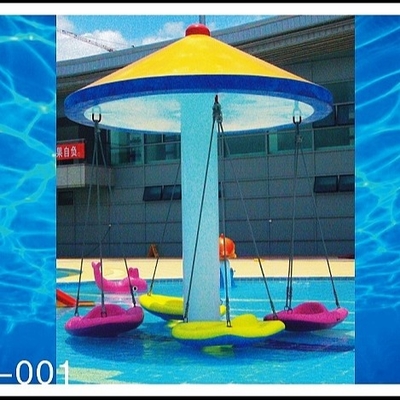 Équipement de parc d'Aqua, récréation de famille de jeu de l'eau pleuvant le terrain de jeu de l'eau de champignon