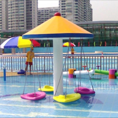 Équipement de parc d'Aqua, récréation de famille de jeu de l'eau pleuvant le terrain de jeu de l'eau de champignon