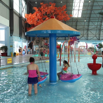 Équipement de parc d'Aqua, récréation de famille de jeu de l'eau pleuvant le terrain de jeu de l'eau de champignon