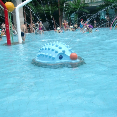 Amusement de jeu d'Aqua de jet de hérisson d'équipement de terrain de jeu de l'eau de fibre de verre pour des enfants