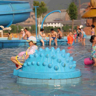 Amusement de jeu d'Aqua de jet de hérisson d'équipement de terrain de jeu de l'eau de fibre de verre pour des enfants