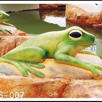 Coutume en dehors de l'équipement de terrain de jeu de l'eau de la récréation des enfants, jeu d'Aqua de grenouille de jet