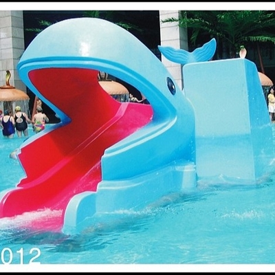 Le petit radeau industriel d'amusement monte, glissière de piscine de fibre de verre pour le parc aquatique d'enfants
