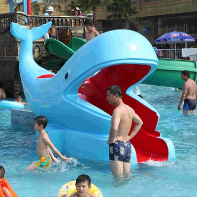 Le petit radeau industriel d'amusement monte, glissière de piscine de fibre de verre pour le parc aquatique d'enfants