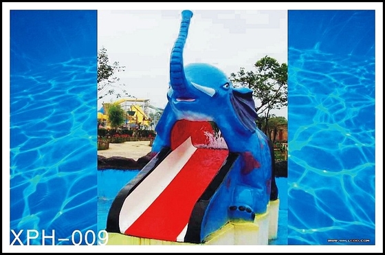La piscine d'eau formée par bande dessinée de fibre de verre glisse pour le mini parc aquatique d'enfants