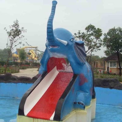 La piscine d'eau formée par bande dessinée de fibre de verre glisse pour le mini parc aquatique d'enfants