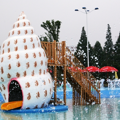 L'équipement de parc d'Auqa, famille recourt prix de glissière d'eau d'enfants