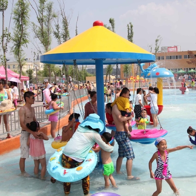Parc aquatique accrochant de jeu d'Aqua de chaise de résine d'Ashland pour 4 enfants garantie de 1 an