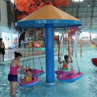 Parc aquatique accrochant de jeu d'Aqua de chaise de résine d'Ashland pour 4 enfants garantie de 1 an