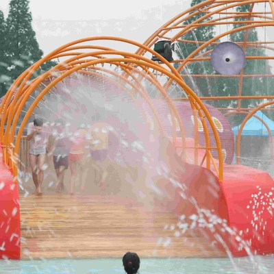 Labyrinthe de crabe d'équipement extérieur de terrain de jeu d'amusement de grand d'Aqua jeu de parc aquatique