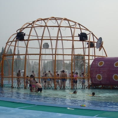 Labyrinthe de crabe d'équipement extérieur de terrain de jeu d'amusement de grand d'Aqua jeu de parc aquatique
