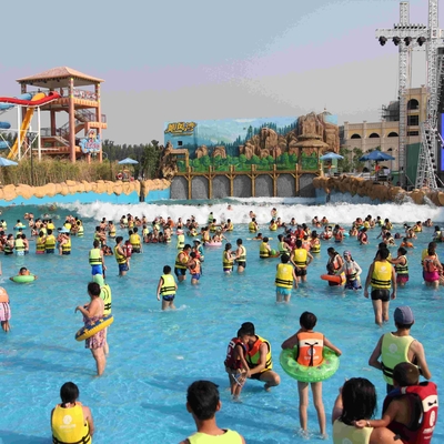 Maison artificielle Tsunami Océan Vague d'eau Parc de piscine avec vagues de surf Vacuum 3 mètres de haut