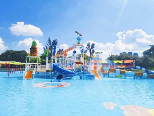 Étude de faisabilité du parc aquatique Papillon Parc aquatique pour enfants Équipement de jeux d'eau pour éclaboussures d'eau