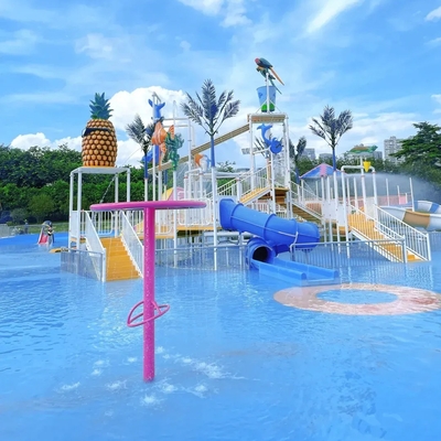 Étude de faisabilité du parc aquatique Parc aquatique pour enfants Équipement de jeux aquatiques pour les éclaboussures d'eau