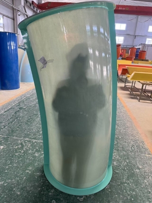 Conception de l'équipement du parc aquatique RTM Corps des diapositives en fibre de verre pour les piscines Vison Parcs aquatiques