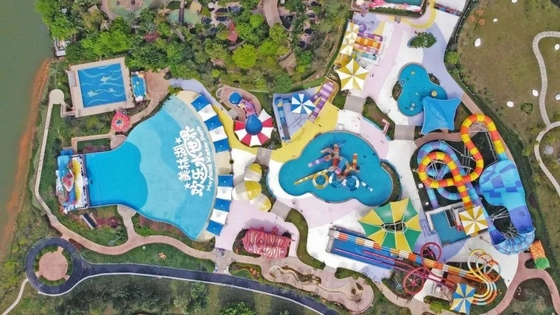 Glissière multivoie des meilleurs prix de parc aquatique de thème d'amusement/de glissière d'eau