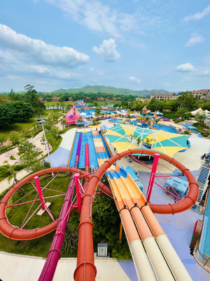 Glissière multivoie des meilleurs prix de parc aquatique de thème d'amusement/de glissière d'eau