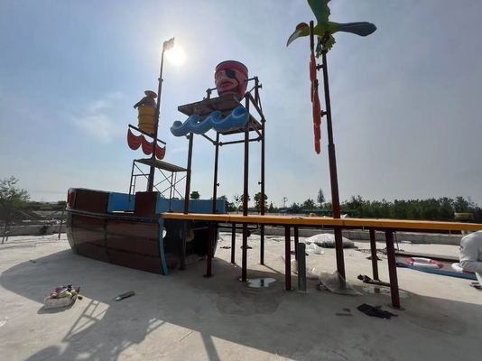Usine d'équipement de parc aquatique de bateaux de vision en fibre de verre personnalisés