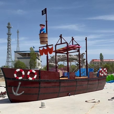 Usine d'équipement de parc aquatique de bateaux de vision en fibre de verre personnalisés