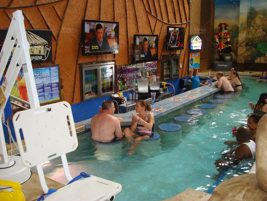 Équipement de débit pour rivière lente de 20KW, 30KW, 45KW avec 1 an de garantie pour attraction de parc aquatique