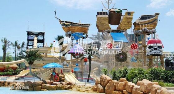 Équipement gigantesque adapté aux besoins du client de parc d'attractions de parc aquatique de sports d'Aqua de Chambre de l'eau