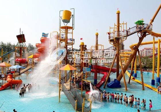 Équipement gigantesque adapté aux besoins du client de parc d'attractions de parc aquatique de sports d'Aqua de Chambre de l'eau
