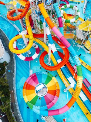 CE ISO Certified Aqua Playground with Customizable Water Play Themes, Safe Fun Interactive Slides, and Hot-Dip Galvanized Steel Columns
