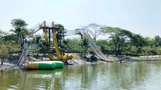 Customized Sled Slide with Single/Double/Multi-Lane Racing and Sled-Style Fiberglass or Foam Mat